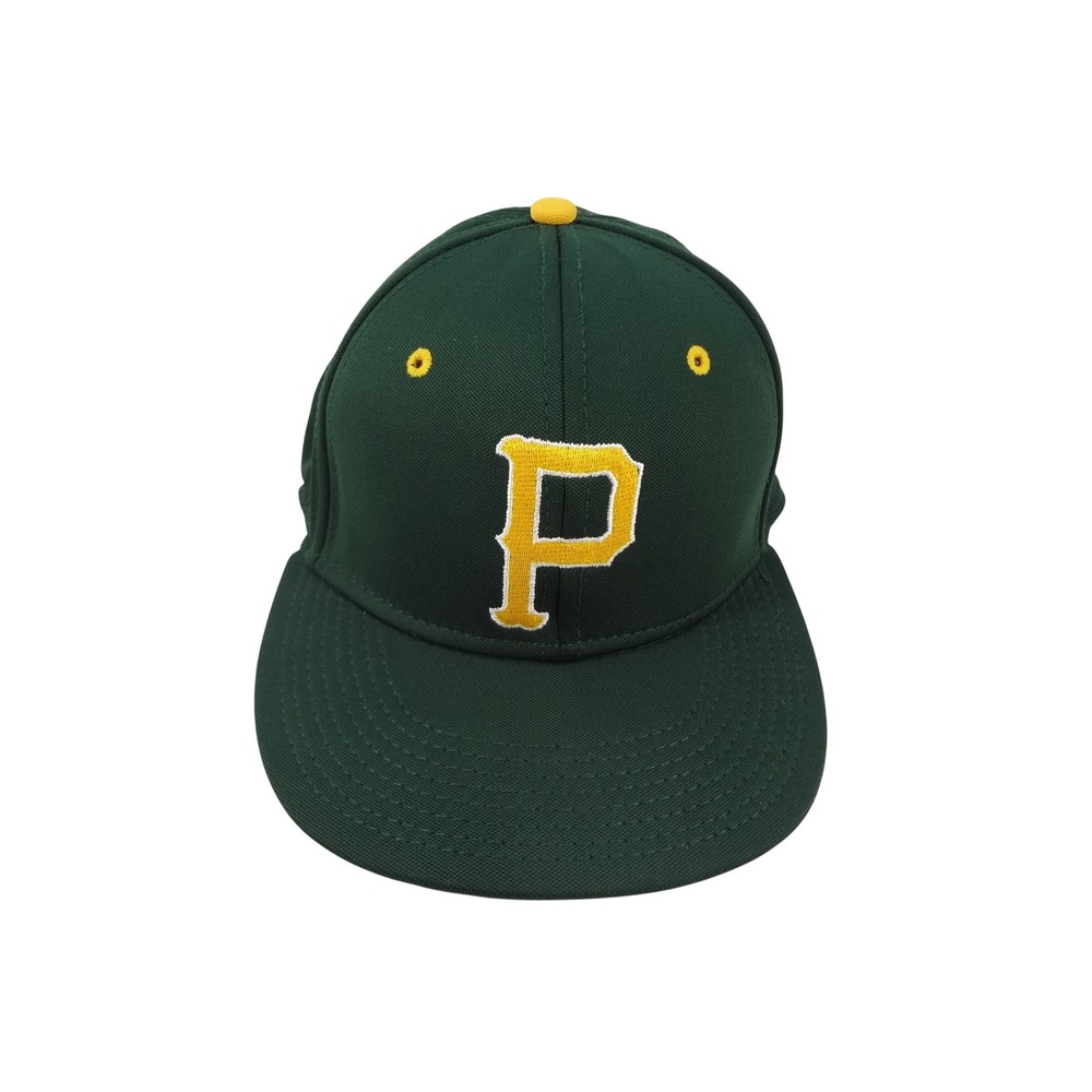 The‎ Game Pro A-Flex Piedmont University Baseball Hat Green Yellow Mens Small